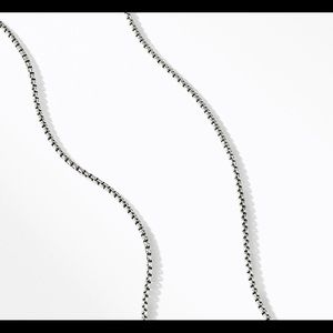 David Yurman box chain necklace